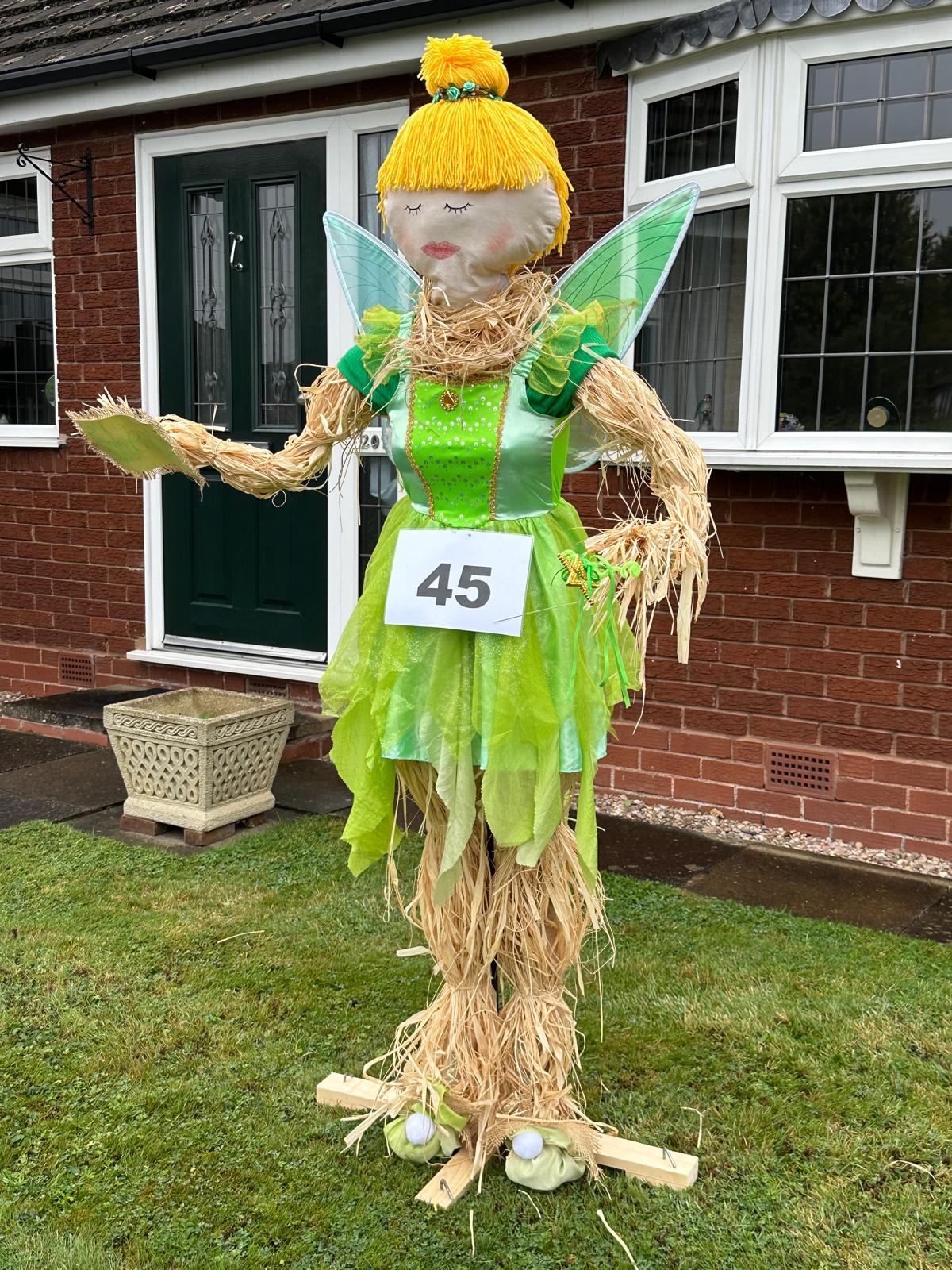 Scarecrow in costume
